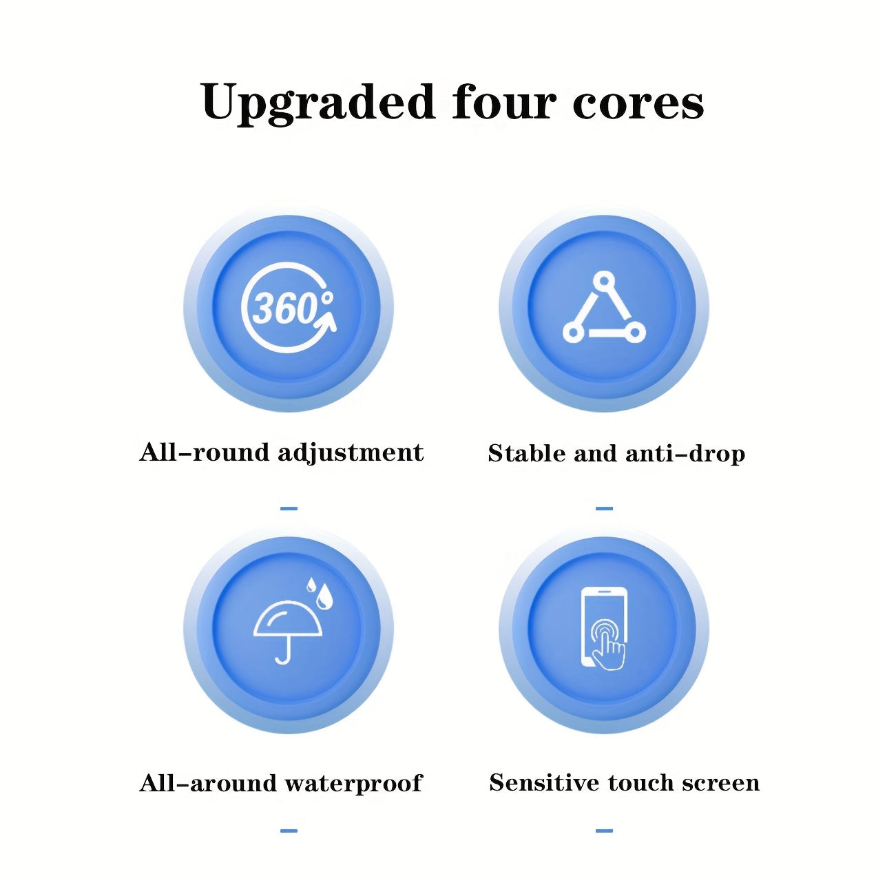 360° Rotating Waterproof Electric Bike Mobile Phone Holder Battery Motorcycle Bicycle Mountain Bike Rider Car Shockproof Mobile Navigation Holder