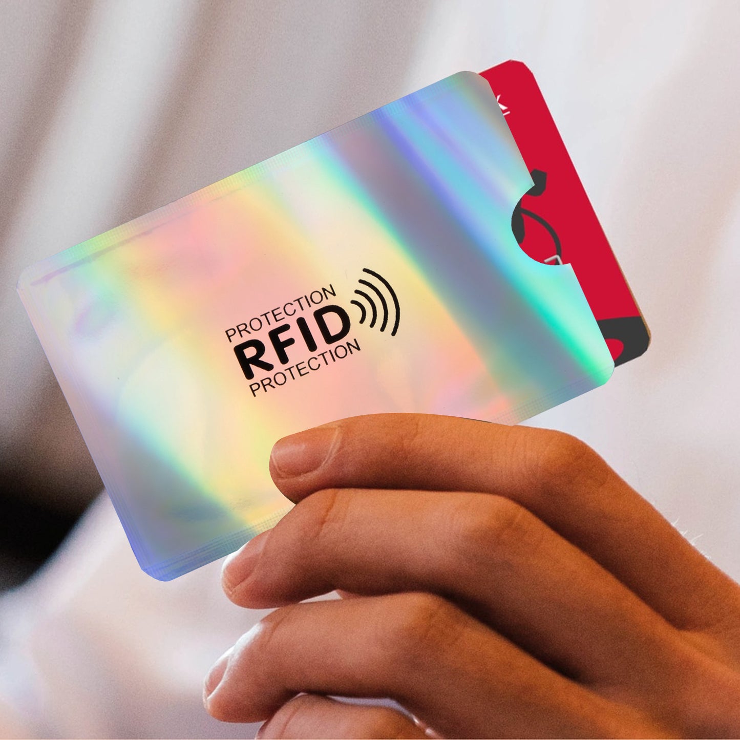 NEW 6 PCS Set RFID Shielding Card Holders, Theft-Resistant Sleeves for ID And Credit Cards Personal Security Accessories Protection Safety Tool Sets