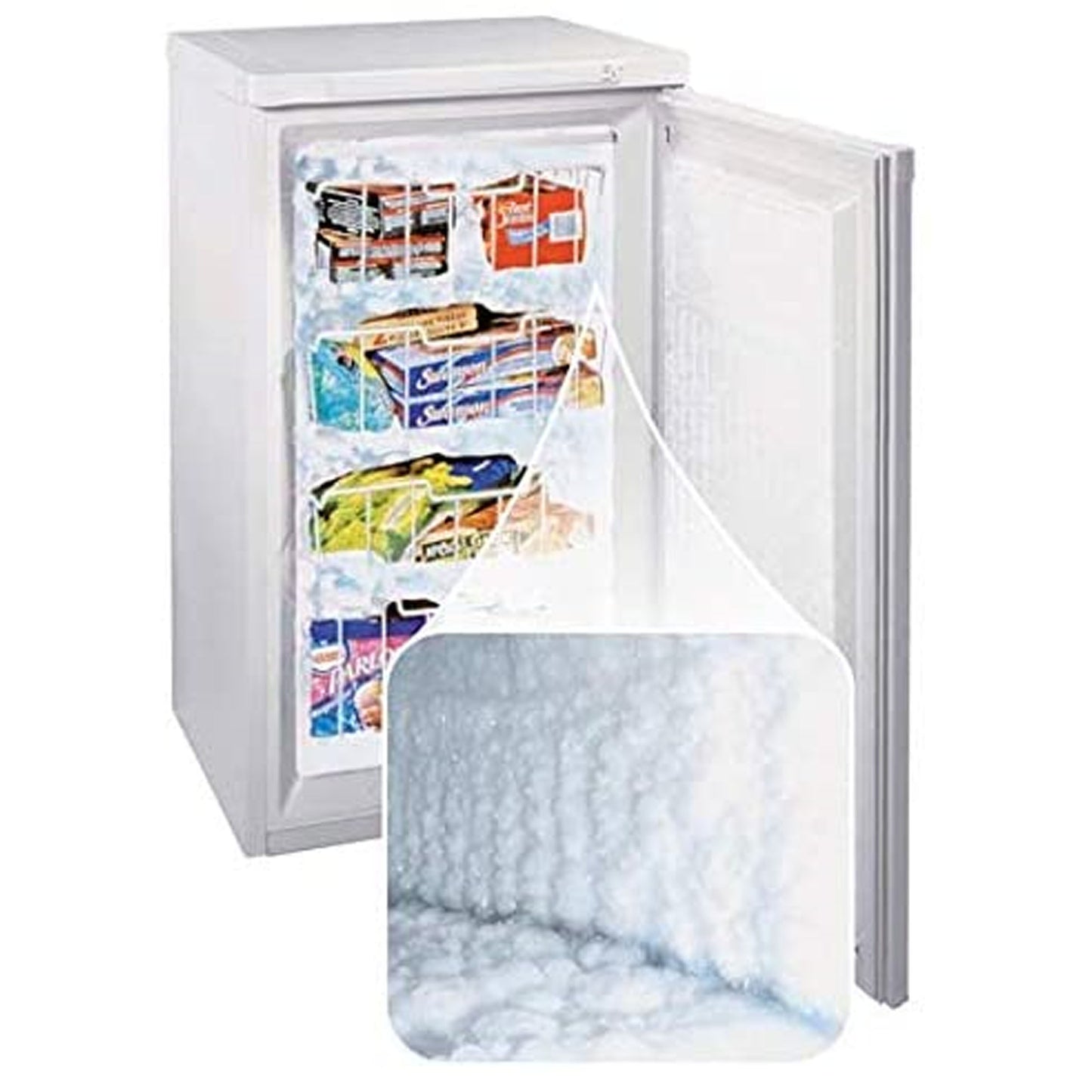 2 PCS Set F & B Fridge Freezer De-Icer 200ml Fast Acting Ice Removal Solution for Refrigerators & Freezers, Kitchen Appliance Defrosting Liquid, Easy-Use Household Maintenance Cleaner