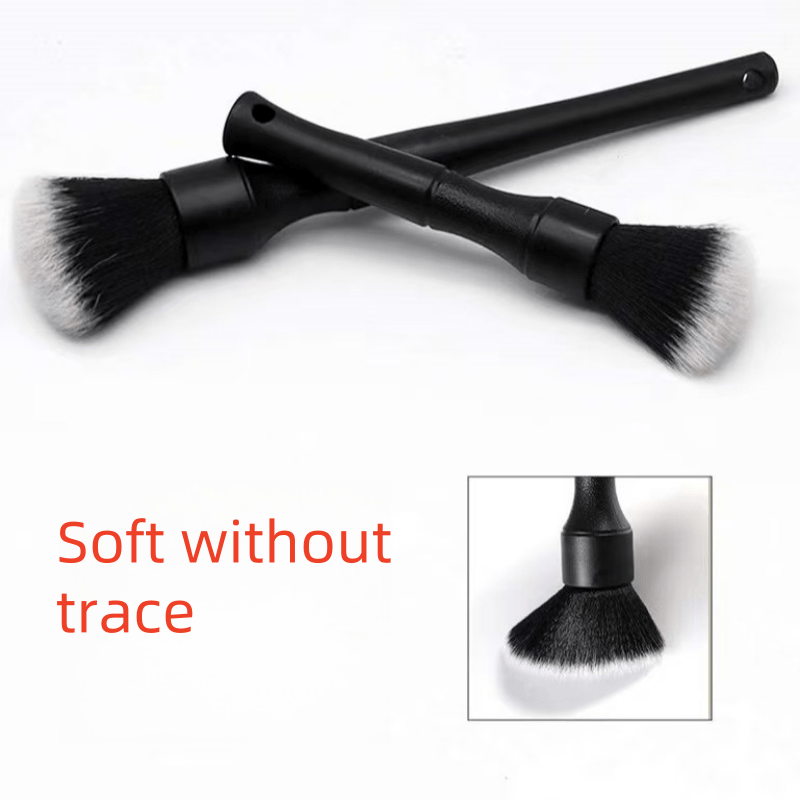 NEW Car Interior Detail Brush, Home Cleaning Dusting Brush, Computer Keyboard Jewelry Dusting Cleaning Brush, Soft Bristle Cleaning Brush, Dust Removal Tool, Car Interior Cleaning Brush, Car Dashboard Dusting Brush, No Batter
