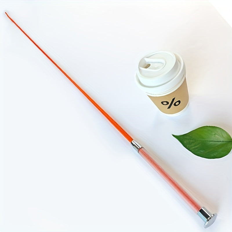 110cm 4 Colors Professional Elegant British-Style Horse Whip - Resin Material, with Golden Accents, Ideal for Riding, Training, and Wild Riding, Perfect Horse Riding Gear | Elegant Whip Design |