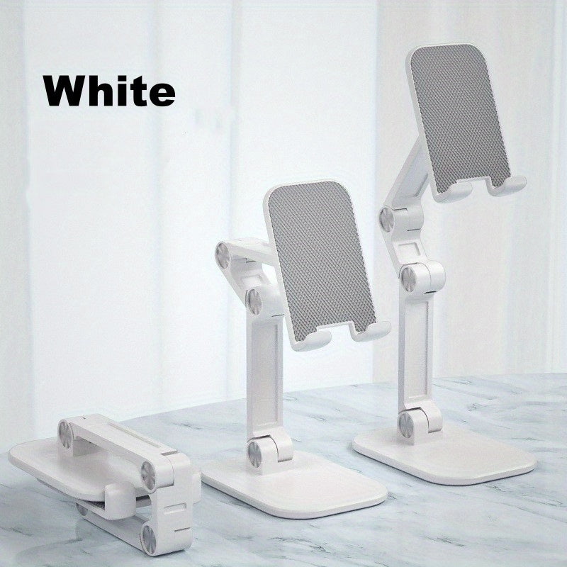 Green/White/Black Color Adjustable And Foldable Pocket Phone Holder for Desks, Suitable for Taller iPhones And Compatible with Smartphones And Tablets Ranging from 11.94cm to 33.02cm