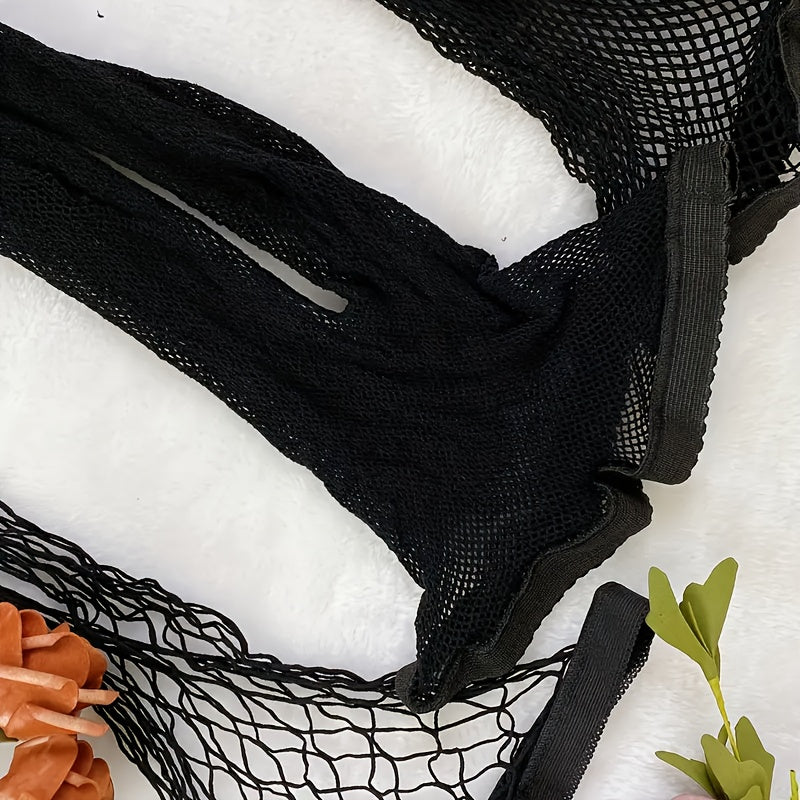 6-Pack Women's High-Waisted Sheer Tights with Mesh Panels & Cut-Outs - High-Stretch Opaque Leggings, -Snag Design, 30D Nylon/Elastane Blend for Everyday & Special Occasions - Multi-Color (Black/White/Pink/Beige/Brown) - Comfo