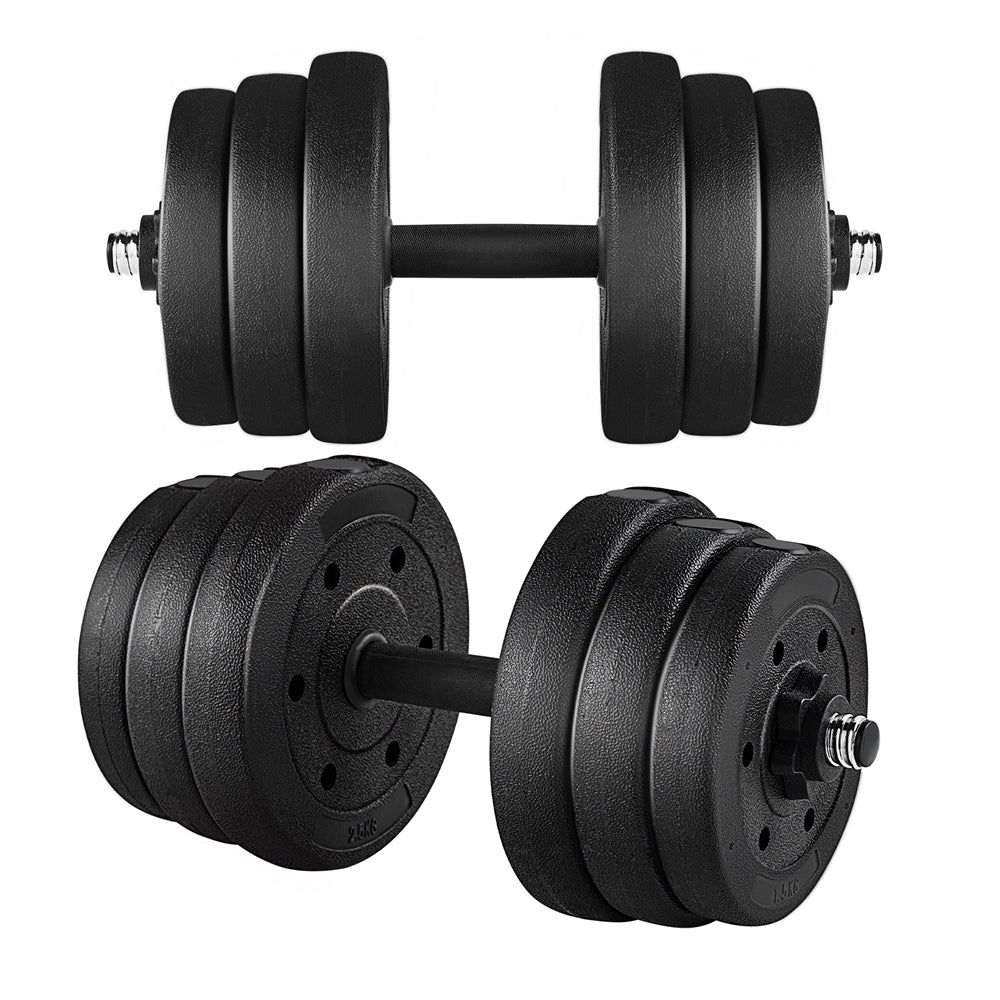 For Home Gym 2PCS Set 7.5/12.5/15kg Dumbbell Set Adjustable, Adjustable Dumbbells, Dumbbell Weight Set, Free Weight Set Training Dumbbell Pair Lifting Dumbbells Weight Set for Home Gym, Full Set of 2 Dumbbells, Black