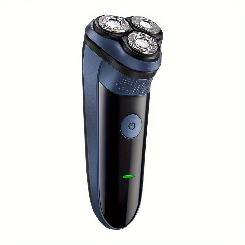 Men's Electric Shaver, Travel Hotels Business Trip Suitable for Dry And Wet Use, USB Rechargeable Rotary Razor, Perfect Holiday Present for Boyfriend, Husband, , Ideal Father's Day Gift
