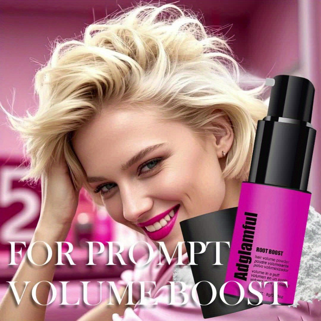 Adglamful Hair Volumizing Powder Spray | Instant Volume, Long-Lasting Oil Control, Ideal for Travel, Business Trips, and Emergency Use