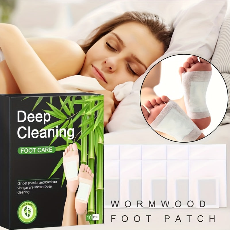 10 PCS Set Deep Cleaning Foot Pads, for Feet, Adhesive, Unisex, Gift, Portable