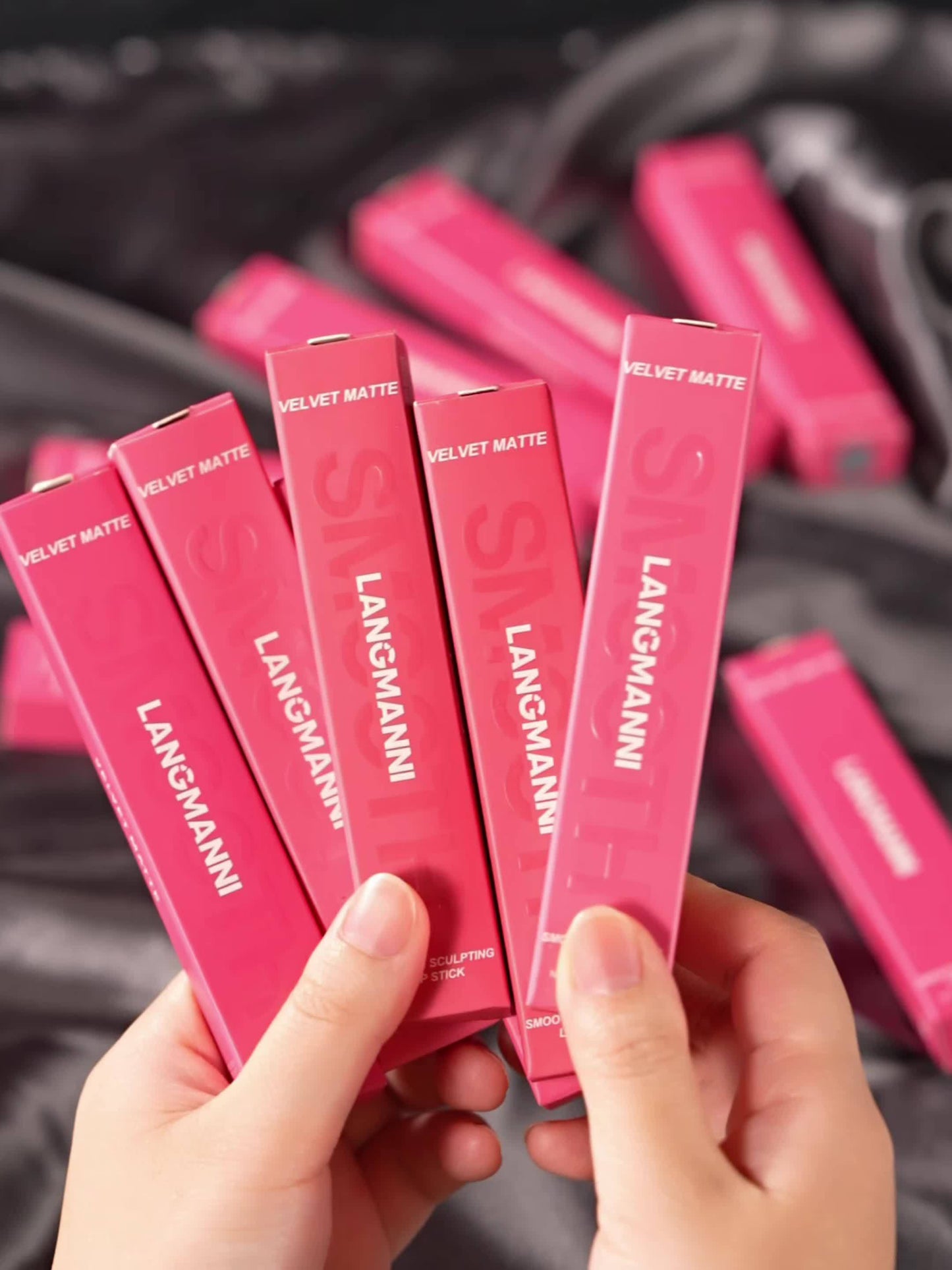 12 PCS Professional Set Original Langmanni matte lipstick, matte lipstick, easy to color lipstick pen, lip gloss, long-lasting easy to color moisturizing lipstick, natural moisturizing lipstick, holiday makeup, mother's day g