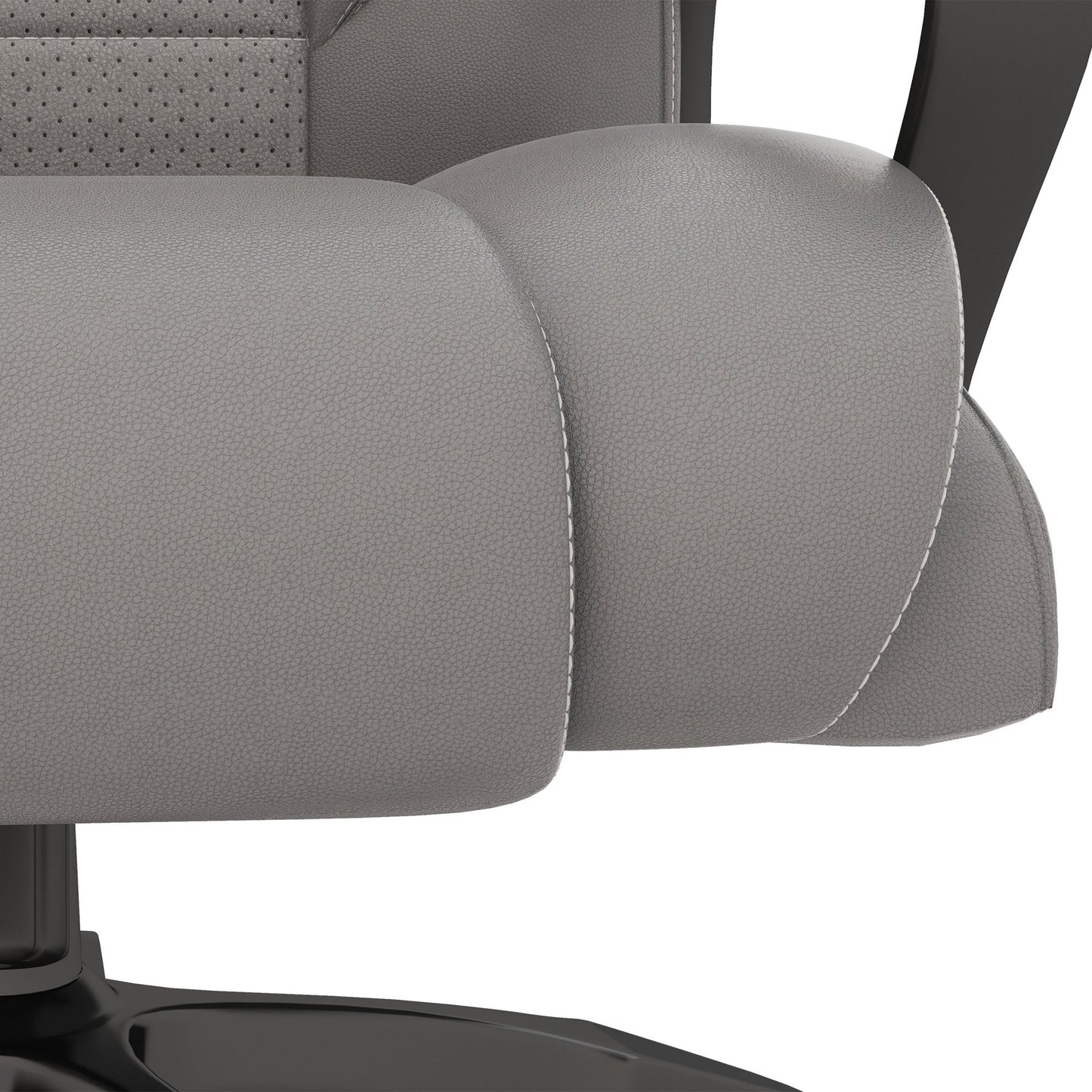 High Back Executive Office Chair 6- Point Vibration Massage Extra Padded Swivel Ergonomic Tilt Desk Seat