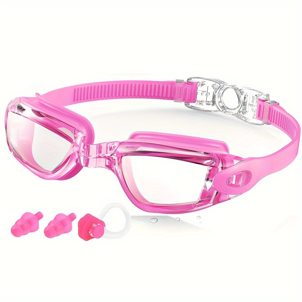 Professional Anti-Fog And Waterproof Adult Adjustable Swimming Goggles for Men, Women, And Teenagers, Designed for Training Swimming Accessories