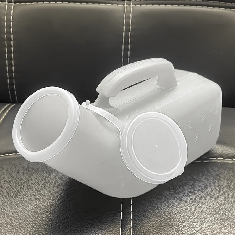 NEW Arrivals Urinal with Lid for Men, Plastic Urinal Bottle for Long Drives, Portable Urinal Bottle, Plastic Urinal Bottle, Long Distance Outdoor Travel Camping Hiking Emergency Urine Devices