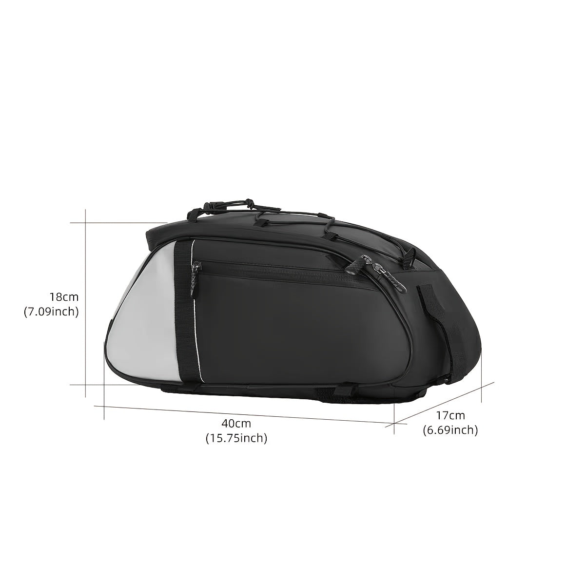 Bicycle Riding Bag, Rear Rack Bag, Mountain Bike Camera Sling Bag, Hard Shell Waterproof Rear Bag