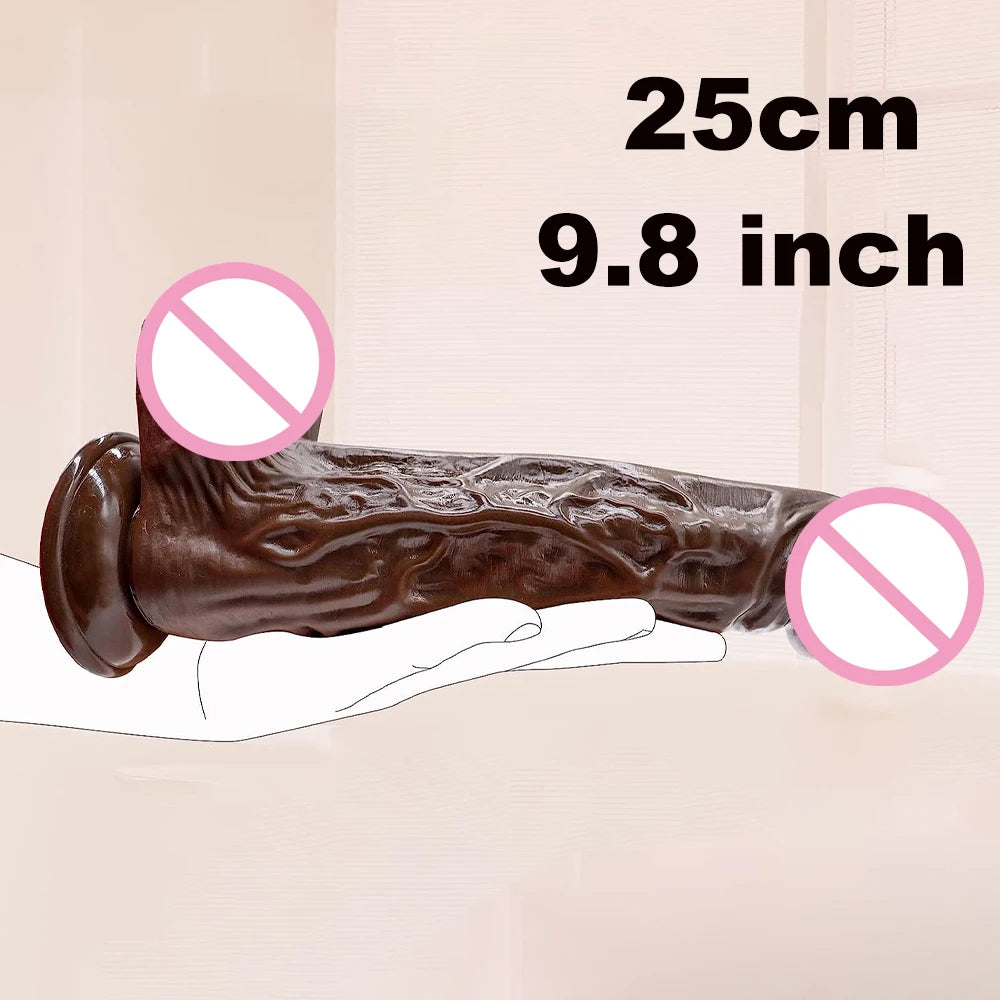 Huge Thick Dildo Black Penis With Suction Cup G Spot Sex Toys For Women Vagina Anal Play Sex Toys for Adult Women And Men