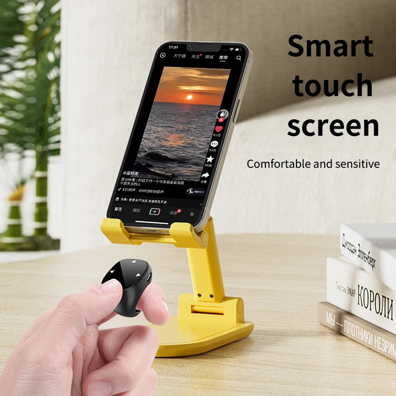 NEW Arrivals JX-13 Smart Fingertip Ring Remote Control Wireless Bluetooth Mobile Selfie Mice Selfie Video Automatic Page Turner Browsing Mobile Phones Accessories