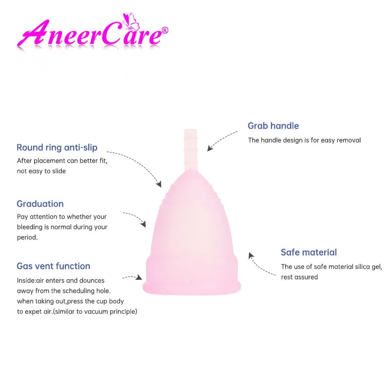 Menstrual cup sterilization kit Reusable silicone cup Menstrual care Menstrual collection menstrual Sterilizer Cup