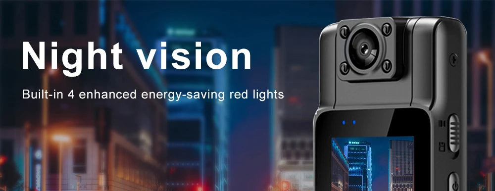 NEW Arrivals 4K 1080P HD WIFI Mini Camera Handheld Back Clip Police Cam Law Enforcement IR Night Vision Smart Portable Camera Car Recorder Accessories Devices Electronics Products