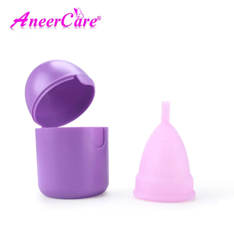 Menstrual cup sterilization kit Reusable silicone cup Menstrual care Menstrual collection menstrual Sterilizer Cup
