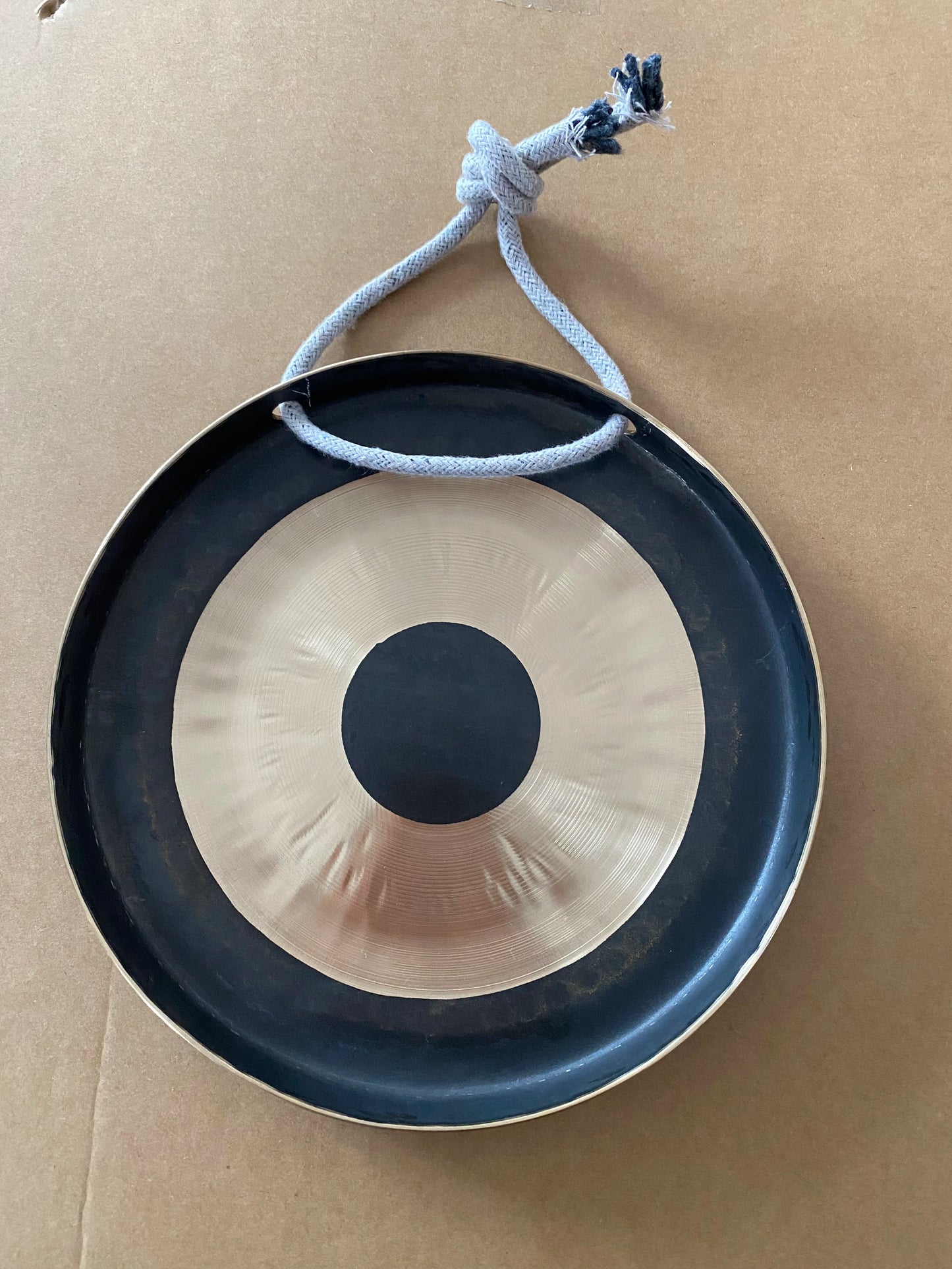 NEW Arrivals 10 Tones Tibetan Gong B20 Metal Traditional Tibet Gong Handmade 8'' Small Chau Gong and Gong Mallet for Yoga Meditation Sound Therapy Mindfulness Instrument