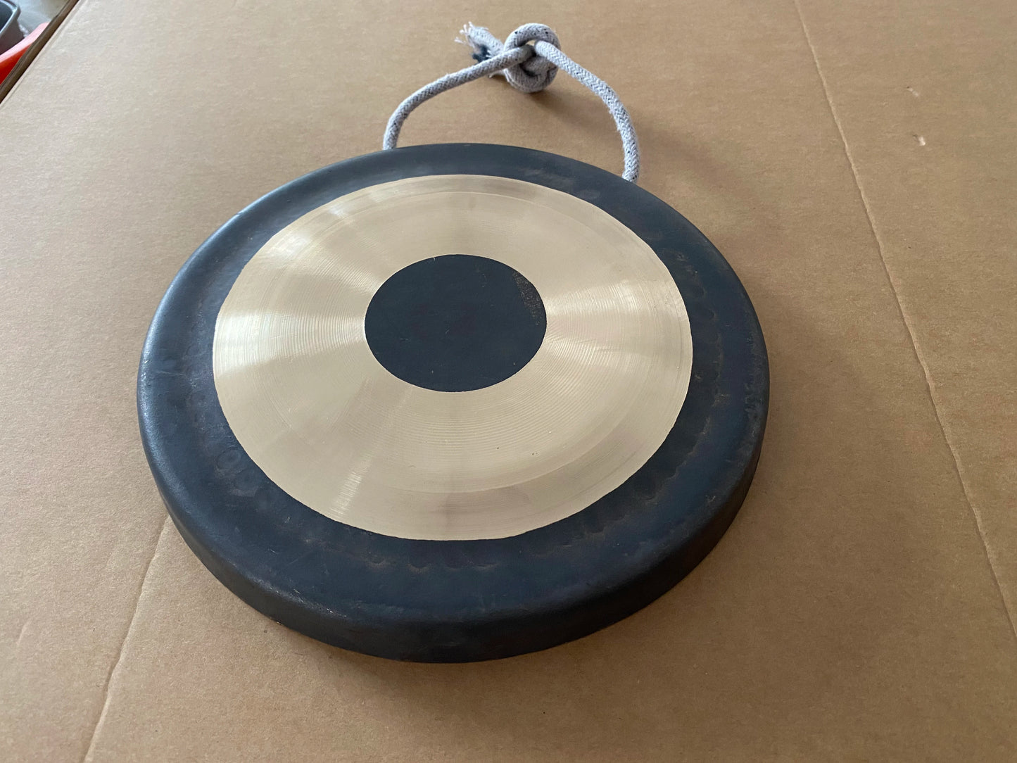 NEW Arrivals 10 Tones Tibetan Gong B20 Metal Traditional Tibet Gong Handmade 8'' Small Chau Gong and Gong Mallet for Yoga Meditation Sound Therapy Mindfulness Instrument
