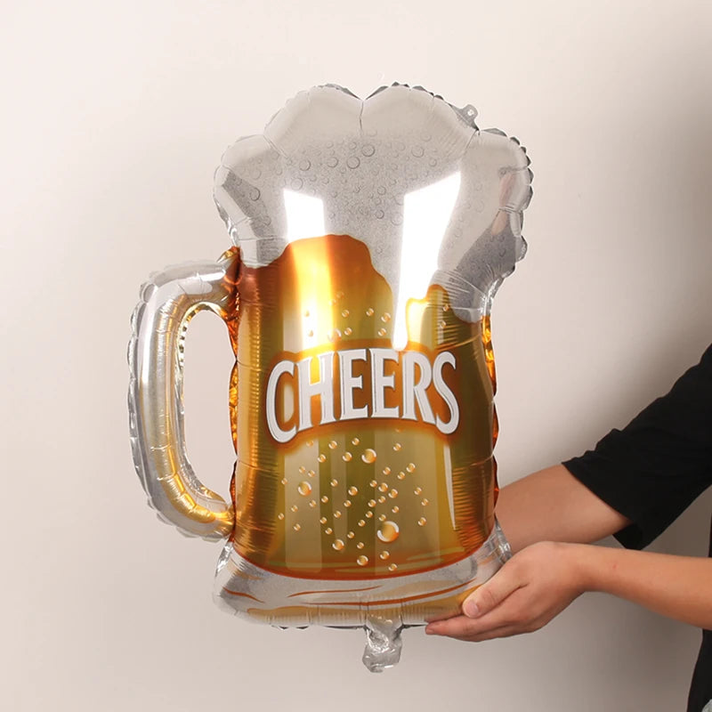 Big Helium Balloon Champagne Goblet Balloon Adult Wedding Birthday Party Decorations Kids Balloons Globo Event Party Supplies