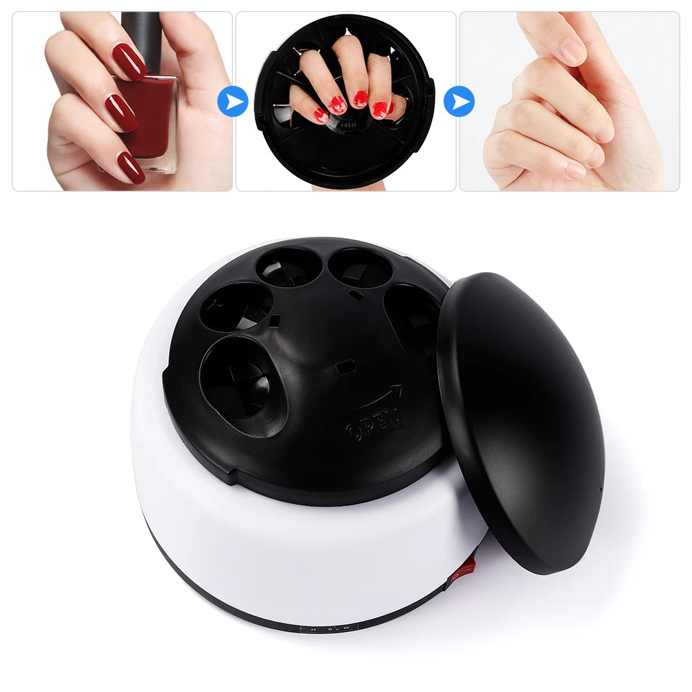 NEW Arrivals Portable 240V Automatic Steam Nail Gel Polish Removal Professional Gel Fast Remover UV Nails Steamer Cleaner Machine For Nail Art Manicure Ladies Girls Beauty Care Supplies Cosmetics Products