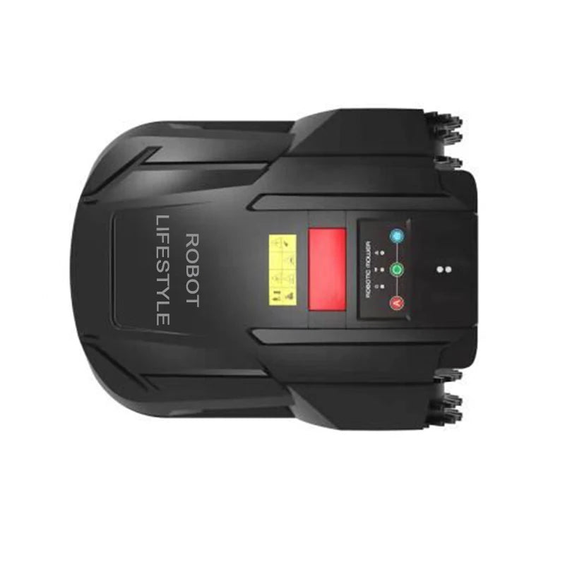 Lawn Mower Robot H750 with WIFI APP,Working Capacity 800m2,Gyroscope Navigation,Water-proofed Charger,Subarea+Range Function