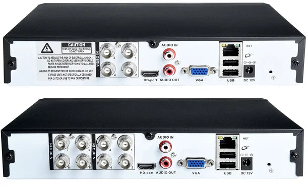 Home Villa Business Office 4 Channels XM CCTV 5MP-N H.265 4CH DVR 6 in 1 XVI/AHD/TVI/CVI/CVBS/IP P2P 5MN CCTV Camera Digital Video Recorder Security Supplies