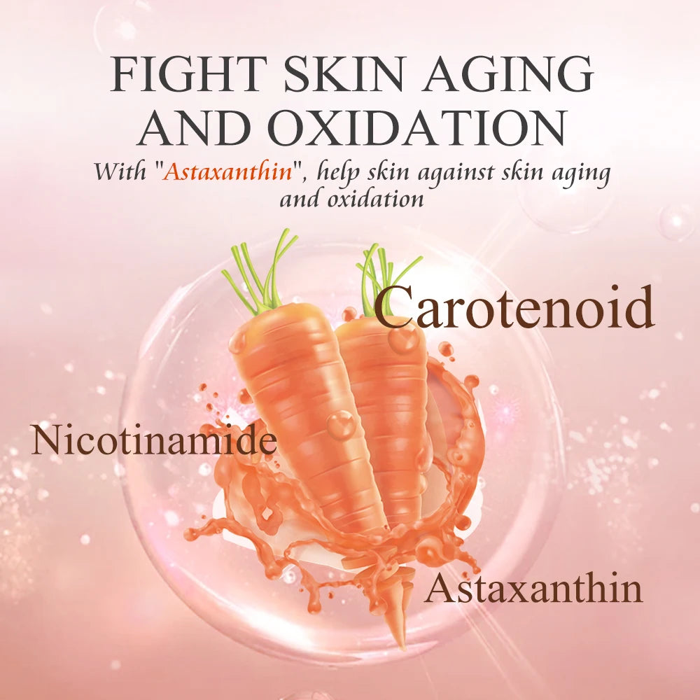 AILKE Whitening Anti-wrinkle Facial Cream, With Natural Carotene Lightening Nourishing Anti-aging Skin Care Cosmetics