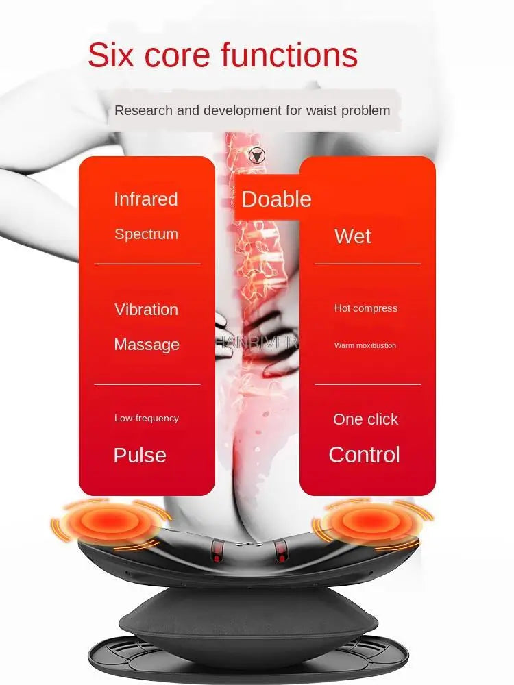 Waist Massager Physiotherapy Cervical Spine Whole Body Household Slipped Discs Spine Correction Lumbar Massage Instrument