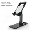 3 in 1 Flexible Cell Phone Holder Aluminum Metal Telescopic Folding Mobile Tablet Desk Stand Tc01