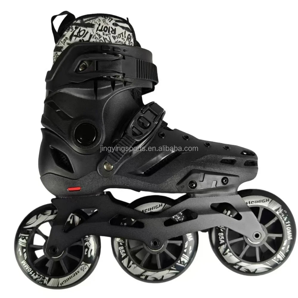 BEST PRICE Professional Thickened Rubber Aggressive Slalom Freestyle Inline Skates Roller Skate for Adults Outdoor Sport Activities