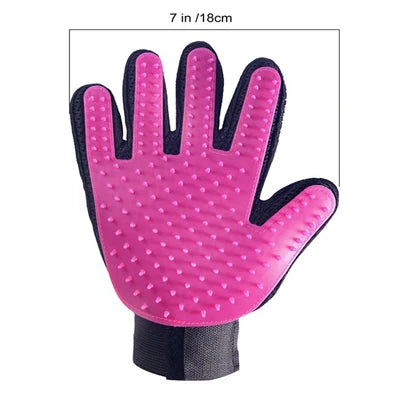 NEW Arrivals 1 Pair 4 Colors Silicone Pet Dog Cat Grooming Gloves Pet Cat Massage Glove Hair Brush Shower Comb Dog Bath Shower Cleaning Tools Pets Supplies