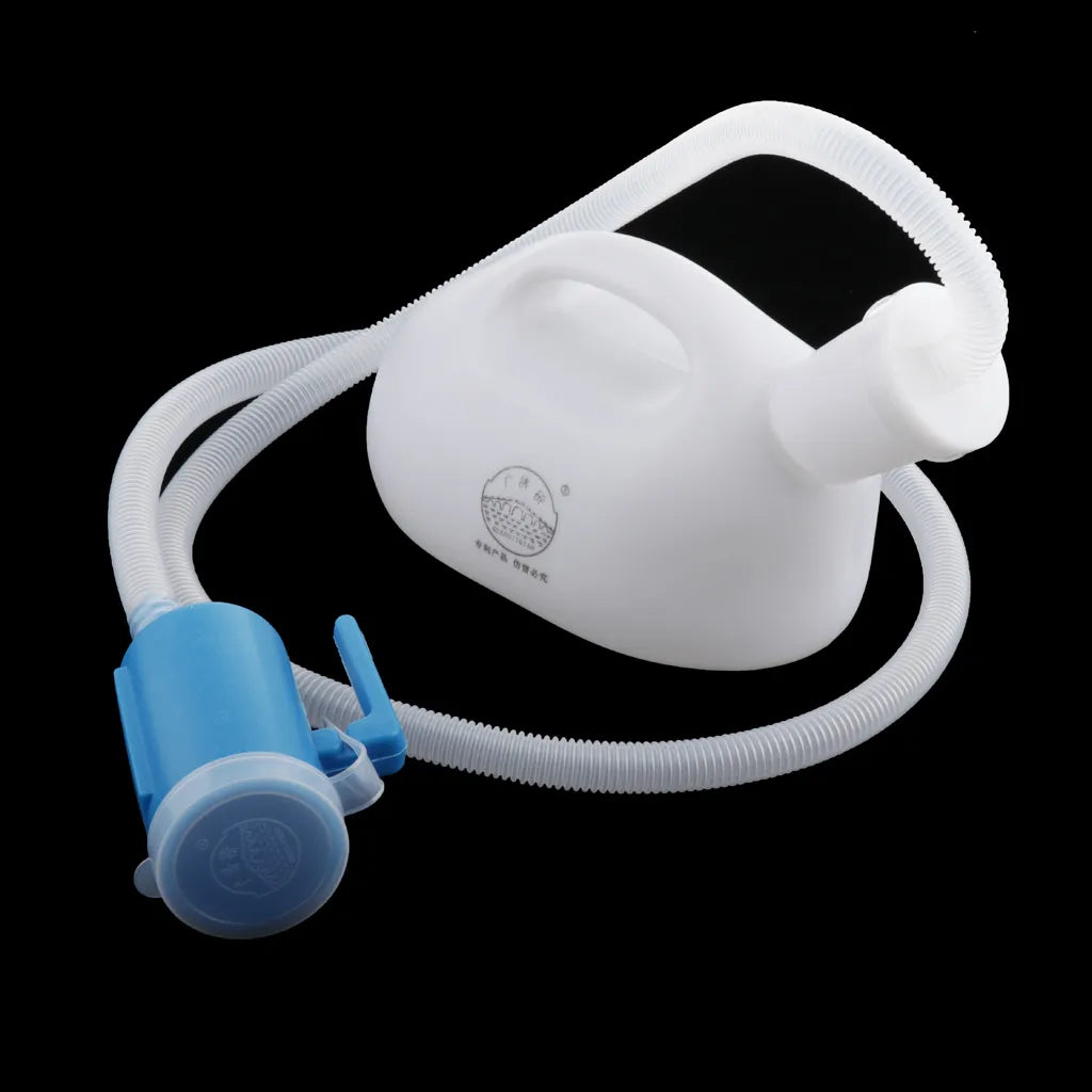 2000ml Plastic Male Bed Potty Pee Bottle Pee Collector With 160cm Tube Portable Pee Urine Bottle Toilet Supply For Outdoor