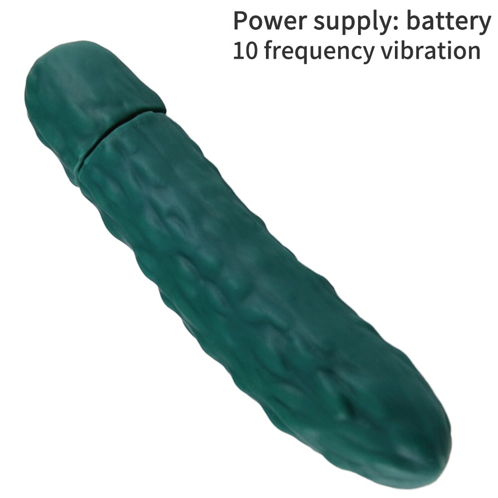 Cucumber Vibrator Dildo Vibrator Sex Shop Nipple Clit Massager Female Masturbator G-spot Vagina Stimulator Sex Toys for Couple