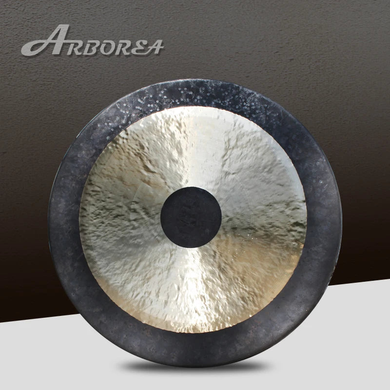 NEW Arrivals 10 Tones Tibetan Gong B20 Metal Traditional Tibet Gong Handmade 8'' Small Chau Gong and Gong Mallet for Yoga Meditation Sound Therapy Mindfulness Instrument