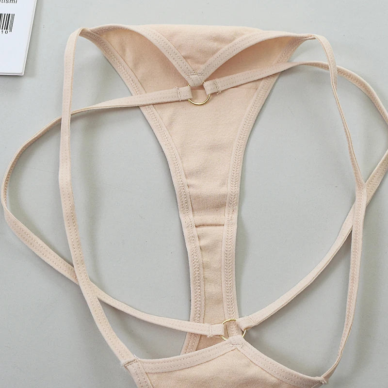 Sexy Women Cotton G String Thongs Low Waist Seamless Female Underpants Comfortable Ladies Underwear Lingerie Panties T-back Hot