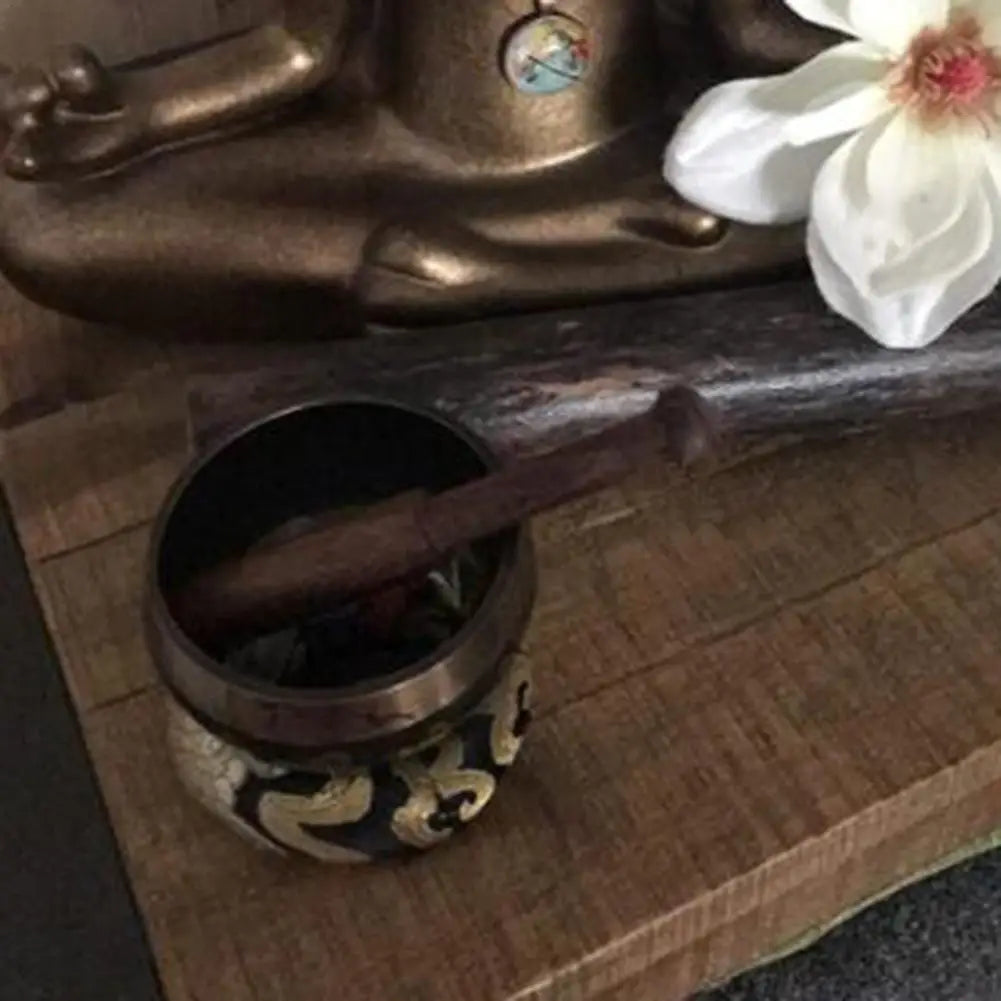 NEW Arrivals Nepal Handmade Bowl Tibet Buddha Sound Bowl Yoga Meditation Chanting Bowl Chime Brass Tibetan Singing Bowl For Music Therapy Relaxation Accessories Health Care Supplies