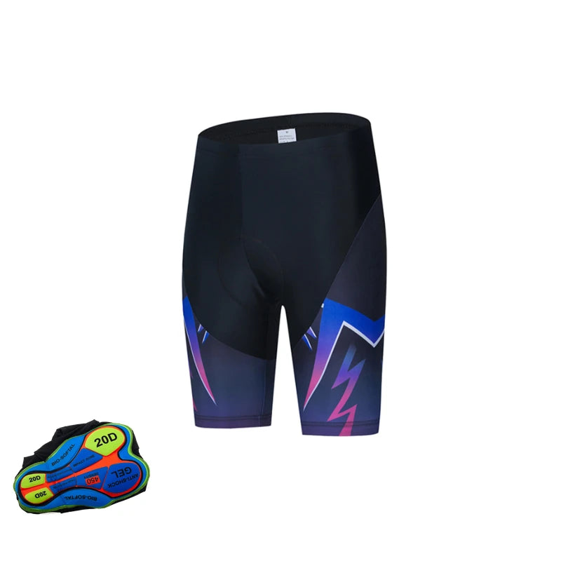 NEW Arrivals S-5XL Plus Size Quick Drying Breathable Anti UV Bicycle Pants Mountain Bike Clothing Men's Cycling Shorts With Gel 20D Padded The New Fashion Sports Apparel Accessories