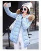5 Colors S-3XL Plus Size Women's Thick Warm Long Winter Jacket Women Parkas Hooded Winter Warm Coat Snow Windbreaker Outerwear Jackets Ladies Winter Apparel Supplies