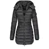 Hot Sales 8 Colors S-3XL Plus Size High Quality Winter New Women Cotton Padded Women Long Slim Body Warm Down Cotton Padded Coat Parka Jackets Women Outerwear Winter Apparel Supplies