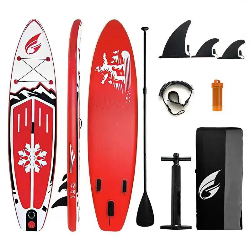NEW Set Sea Ocean Rivers Lakes Inflatable Stand Up Paddle Board Oar Air Pump Bags Accessories Surfing Floating SUP Women Men Water Sport Supplies