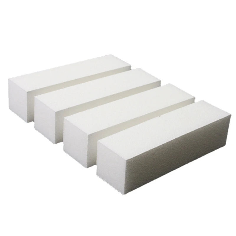 NEW Arrivals 10Pcs White Buffing Sanding Files Block Pedicure Manicure Polisher Nail Art Buffer Polishing Tools Manicure Pedicure Accessories Cosmetic Supplies