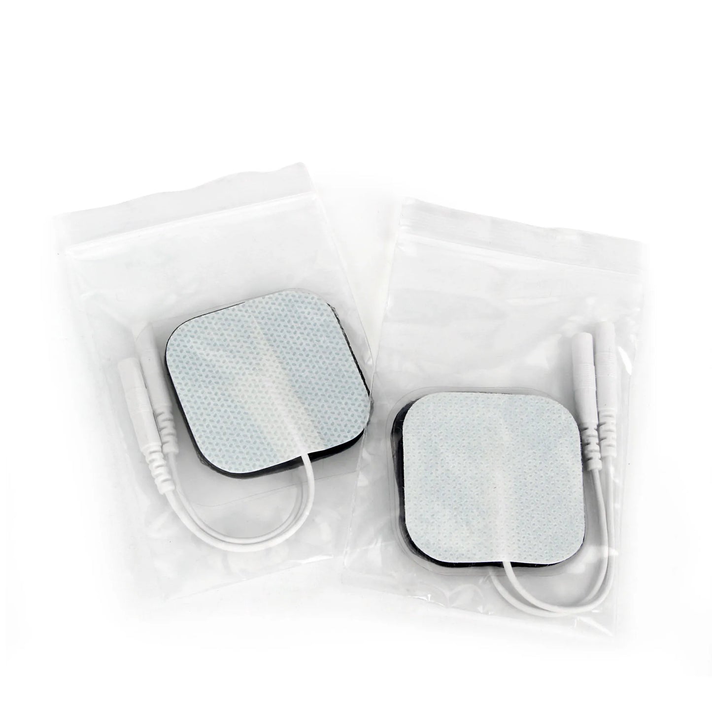 NEW Arrivals 100PCS Set 4*4cm EMS Electrode Pads for Muscle Stimulation Reusable Self Adhesive Massage Patch Acupuncture Physiotherapy TENS Pads Health Care Supplies