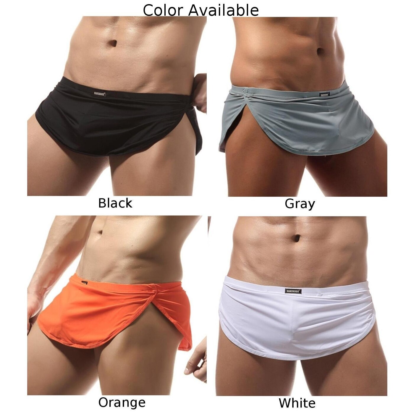 Mens Home Sissy Panties Casual Shorts With Penis Pouch Thong Elastic Trunks Underwear Underpants Erotic Lingerie Gays Clothes