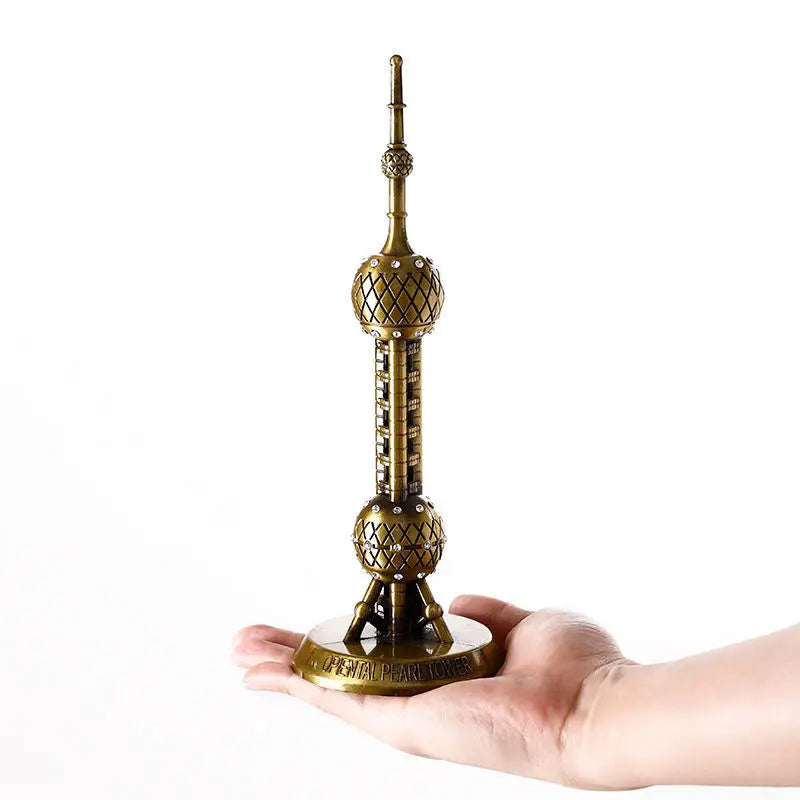 NEW Arrivals Statue of Liberty Graduation Gift Desktop Creative Home Living Room Decoration Ornaments Room Wine Cabinet Pisa Tower Crafts Home Office Decoration Supplies