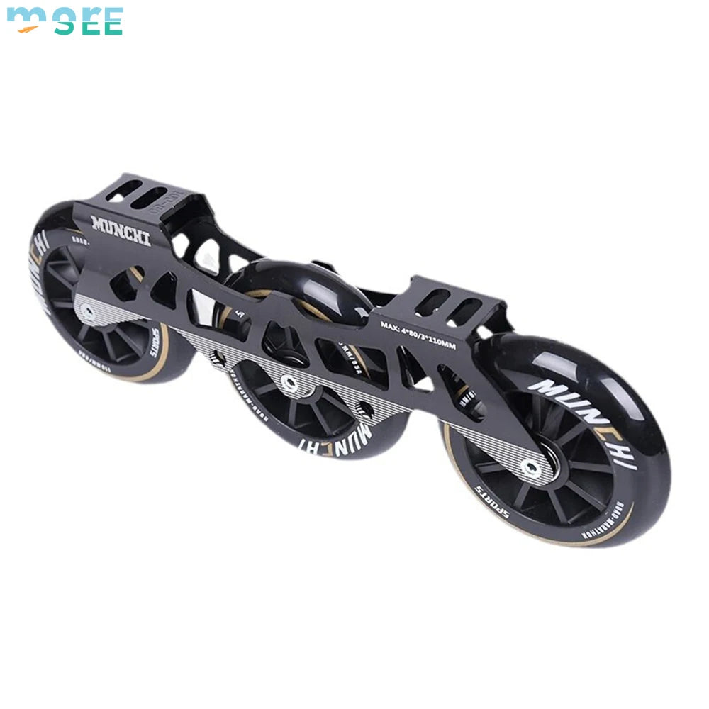 EU 35/46 Large Size Professional Fitness Speed Top Quality Skates for Adults High Performance Inline Skates with 3 -110mm PU Wheels Outdoor Sports Supplies
