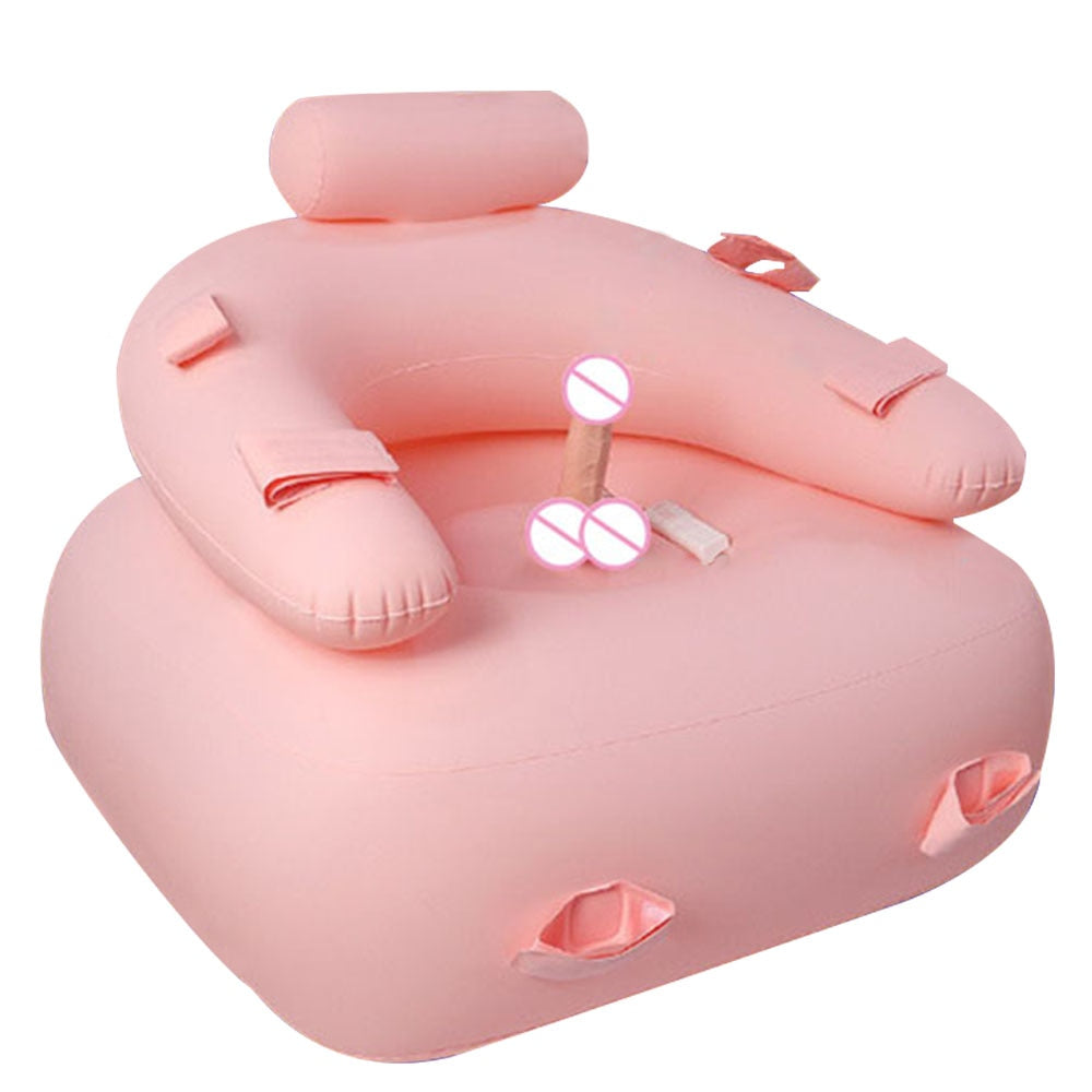 Female Masturbation Inflatable Sex Sofa Sexy Toys For Couples Sexo Positions Assistance Chair BDSM Sex Furniture With Vibrator