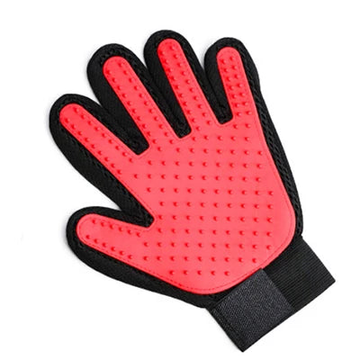 NEW Arrivals 1 Pair 4 Colors Silicone Pet Dog Cat Grooming Gloves Pet Cat Massage Glove Hair Brush Shower Comb Dog Bath Shower Cleaning Tools Pets Supplies