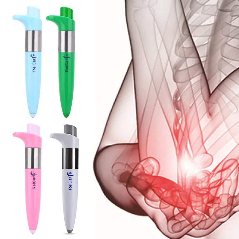NEW Arrivals Electronic Pulse Analgesia Pen Pain Relief Sciatica Joint Portable Handheld Point Massage Pen Massage Relaxation Accessories Health Care Supplies