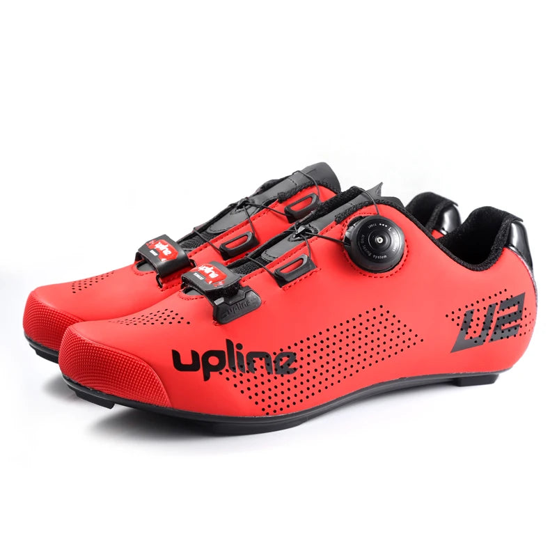 NEW Arrivals Black/White/Red Color Professional Road Cycling Shoes Men/Women Road Bike Shoes Ultralight Bicycle Sneakers Self-Locking Professional Cleat Shoes